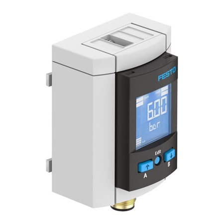 Festo Pressure Sensor SPAU-P10R-MS6-F-L-PNLK-PNVBA-M12D SPAU-P10R-MS6-F-L-PNLK-PNVBA-M12D